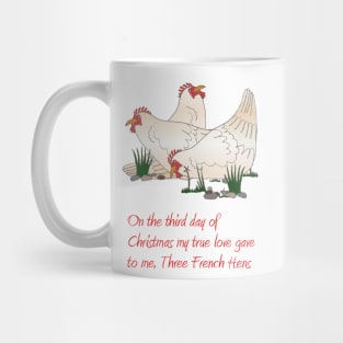 Three French Hens Mug